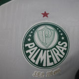 2024/25 Palmeiras Away White Player Version Jersey