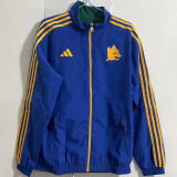 2023/24 Roma Green Blue Reversible Windbreaker 双面