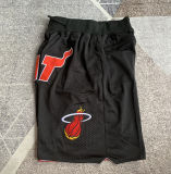 Miami Heat Black Four Bags NBA Pants