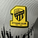 2023/24 Al Ittihad Away White Player Version Jersey 吉达联