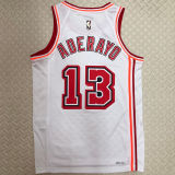 Miami Heat ADERAYO #13 White Retro NBA Jerseys