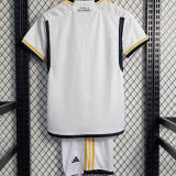 2023/24 RM Home White Kids Soccer Jersey