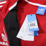 2023/24 M Utd Red Black Windbreaker