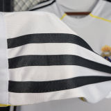 2009/10 RM White Home Retro Long Sleeve Jersey