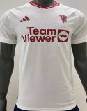 2023/24 M Utd Third White Player Version Soccer Jersey 白色三边