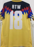 1995 Club America Home Anniversary Edition Retro Jersey (Have R T W No.18)