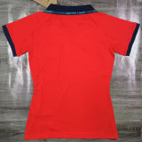 2022/23 England Away Red Women Soccer Jersey