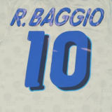 1994 Italy Away White Retro Soccer Jersey