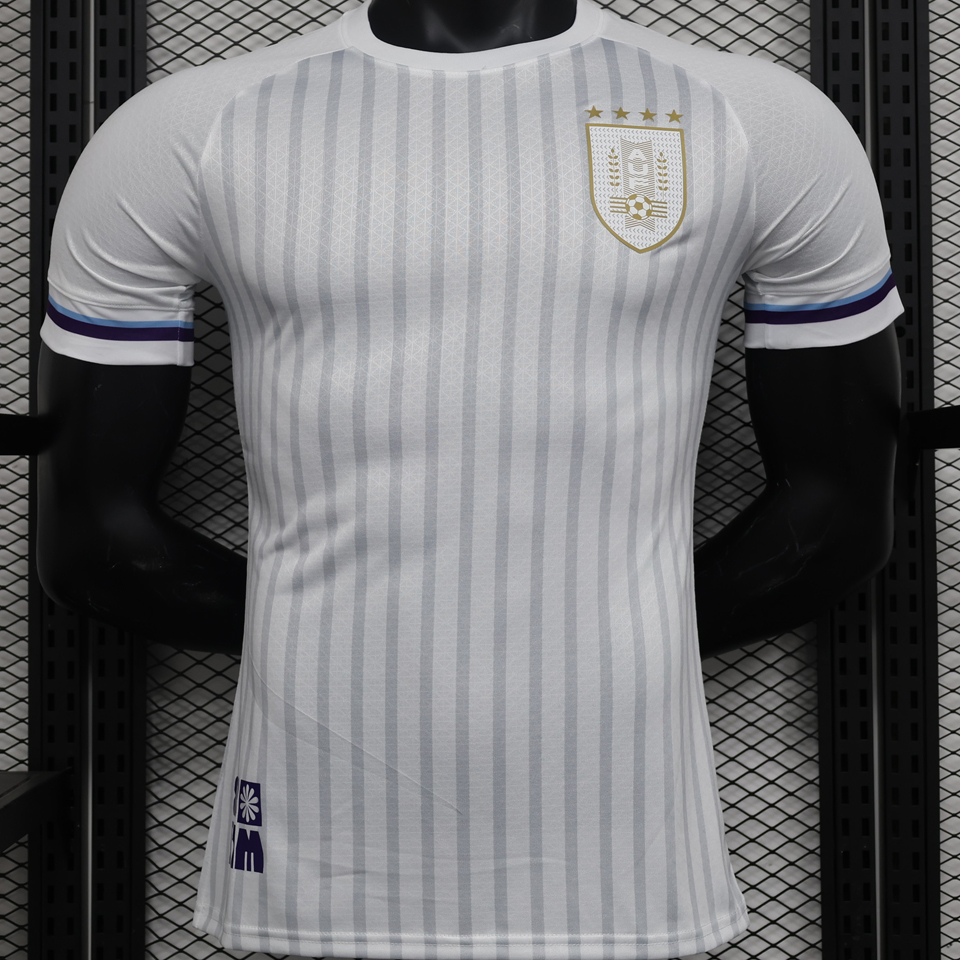 2024/25 Uruguay Visitante White Versión Jugador