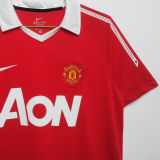 2010/11 M Utd Home Retro Soccer Jersey
