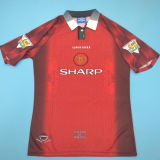 1996/97 M Utd Home Retro Soccer Jersey