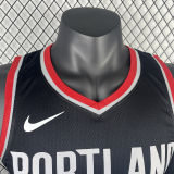 2023/24 Trail Blazerst HENDERSON #00 Black NBA Jerseys