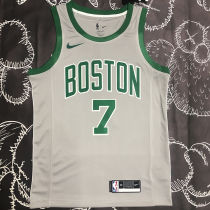 Celtics BROWN #7 Grey NBA Jerseys