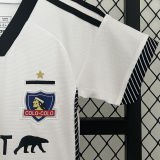 2024/25 Colo-Colo Home White Kids Soccer Jersey