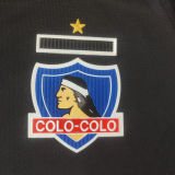 2024/25 Colo-Colo Away Black Fans Soccer Jersey