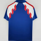 1988/90 France Home Retro Soccer Jersey
