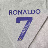 2023 Al Nassr Ronaldo #7 Grey Hoody