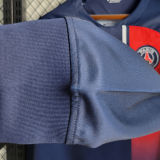 2023/24 PSG Home Blue Long Sleeve Jersey