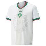 ZIYECH #7 Morocco Away White Fans Jersey 2022/23