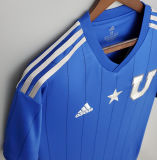 2011 Universidad de Chile Commemorative Edition Blue Retro Soccer Jersey