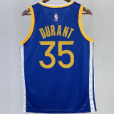 2023/24 Warriors DURANT #35 Blue NBA Jerseys