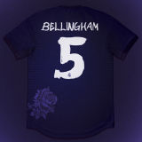 BELLINGHAM #5 RM x Y3 Purple Fans Soccer Jersey 2024/25 紫色
