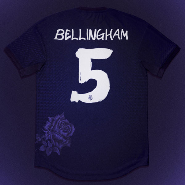 BELLINGHAM #5 RM x Y3 Purple Fans Soccer Jersey 2024/25 紫色