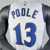2023/24 Wizards POOLE #13 White Home NBA Jerseys