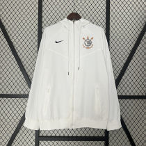 2024 Corinthians White Windbreaker