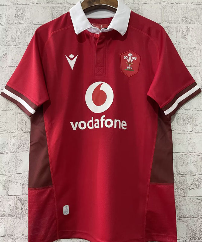 Wales Rugby Local Versión Aficionado 2024 (Roja)