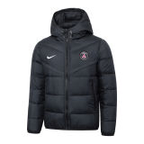 2024 PSG Black Cotton Jacket