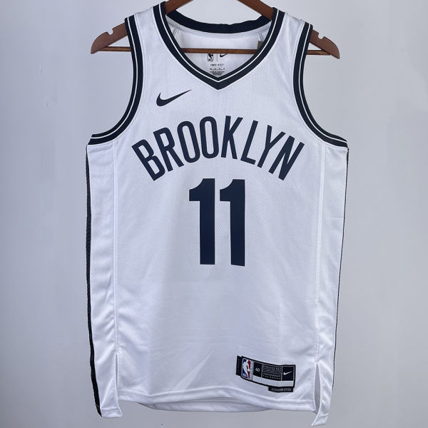 2023/24 Nets IRVING #11 White NBA Jerseys