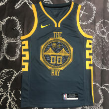 Warriors KUMINGA #00 Black NBA Jerseys