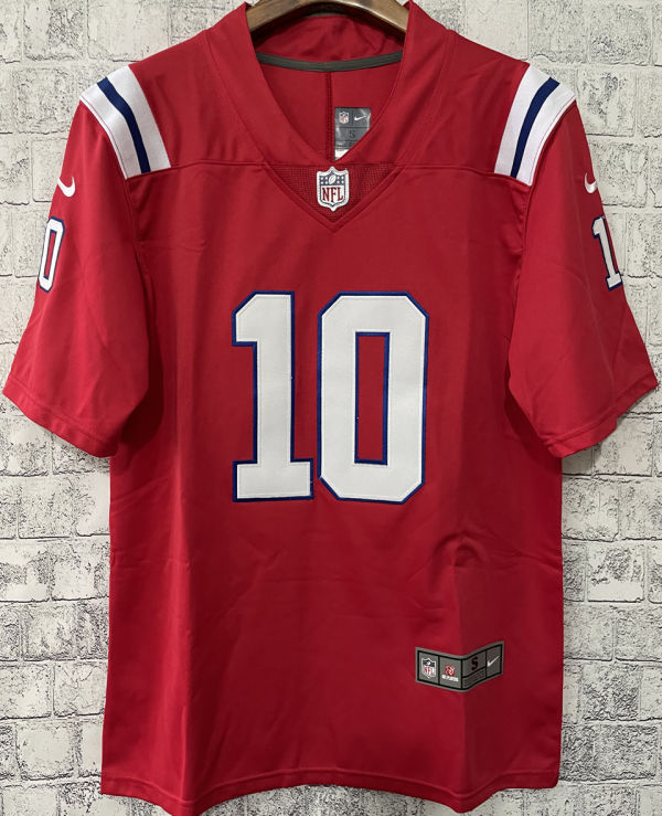 Men's New England Patriots JONES # 10 Red NFL Jersey 爱国者