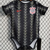2023/24 Corinthians Black Baby Suit