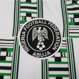1994 Nigeria White Retro Soccer Jersey