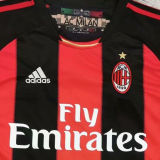 2010/11 AC Milan Home Retro Soccer Jersey