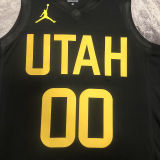 2023 Jazz CLARKSON #00 Black NBA Jerseys