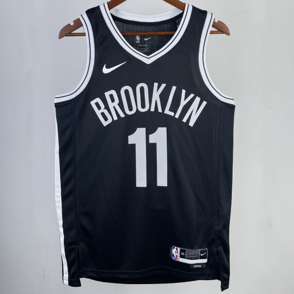 2023/24 Nets IRVING #11 Black NBA Jerseys