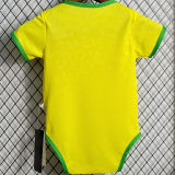 2022/23 Brazil Home Yellow Baby Suit