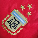 2022/23 Argentina Red Goalkeeper Fans Jersey (3 Stars 3星)