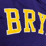 BRYANT # 8 Lakers Purple Mitchell Ness Retro Jerseys