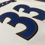 Wizards KUZMA #33 White Retro NBA Jerseys