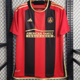 2023/24 Atlanta United Home Red Black Fans Soccer Jersey