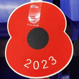 Royal British Legion Poppy 2023 英超胸前红花 (You can buy it Or tell me to print it on the Jersey )
