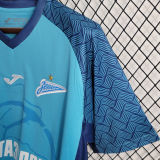 2023/24 Zenit Home Blue Fans Soccer Jersey