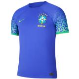 NEYMAR JR #10 Brazil Away Blue Fans Jersey 2022/23