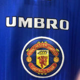 1996/98 M Utd Third Blue Retro Soccer Jersey