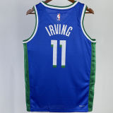 2023/24 Mavericks IRVING #11 Blue City Edition NBA Jerseys