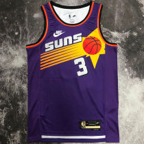Suns PAUL #3 Purple Retro NBA Jerseys